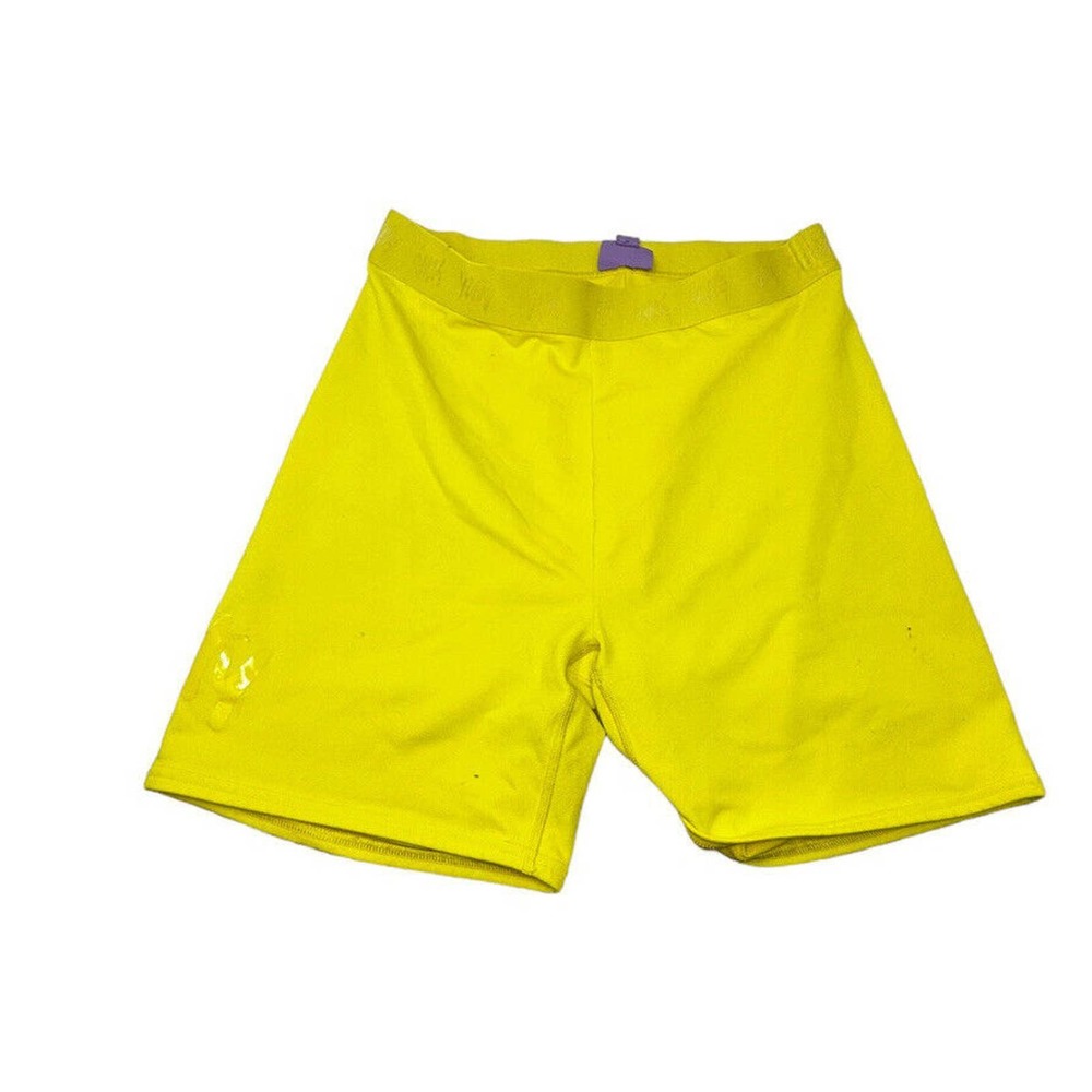 Yitty Nearly Naked Seamless Shaping Ultra High-Waist Short Yellow Open Box